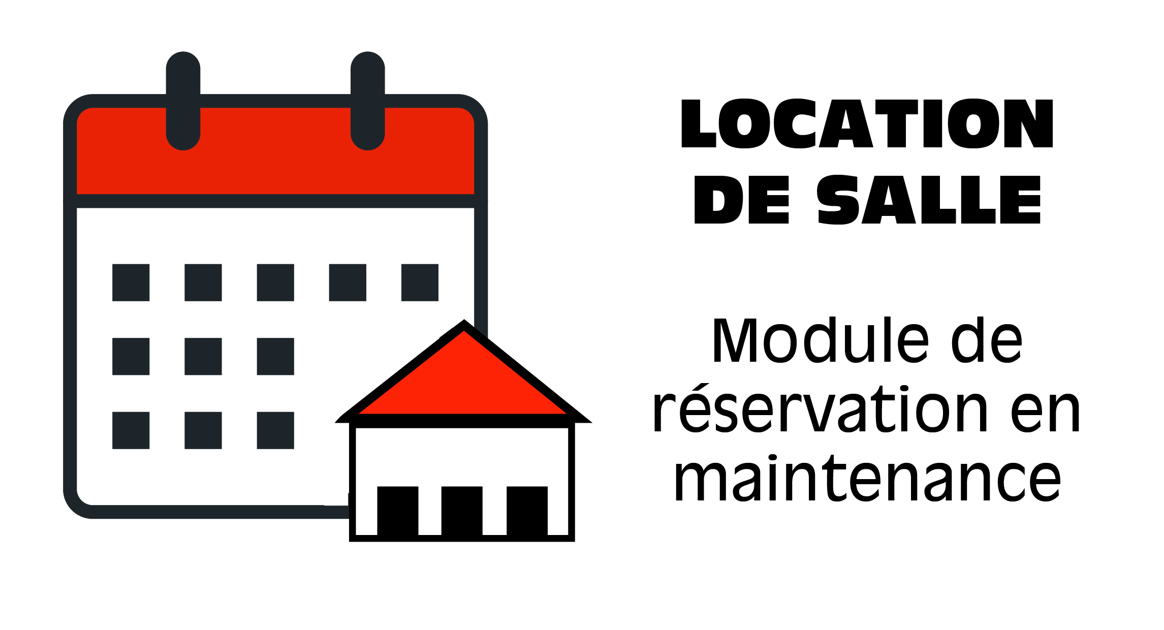 Réservations salles maintenance